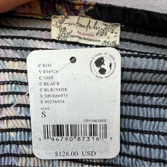 NEW NWT Free People Intimacy Wanderlust Floral Bodysuit Sheer Corset Size Small - Picture 11 of 16